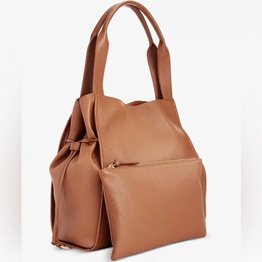 Chic Tan Women's Tote Bag Set